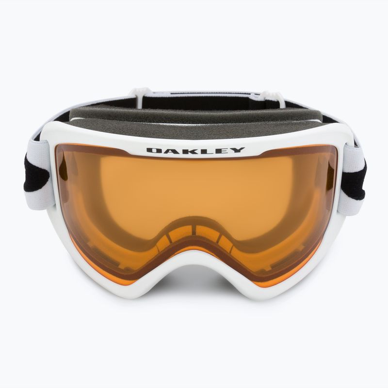 Oakley O-Frame 2.0 Pro matte white/persimmon ski goggles OO7125-03 2