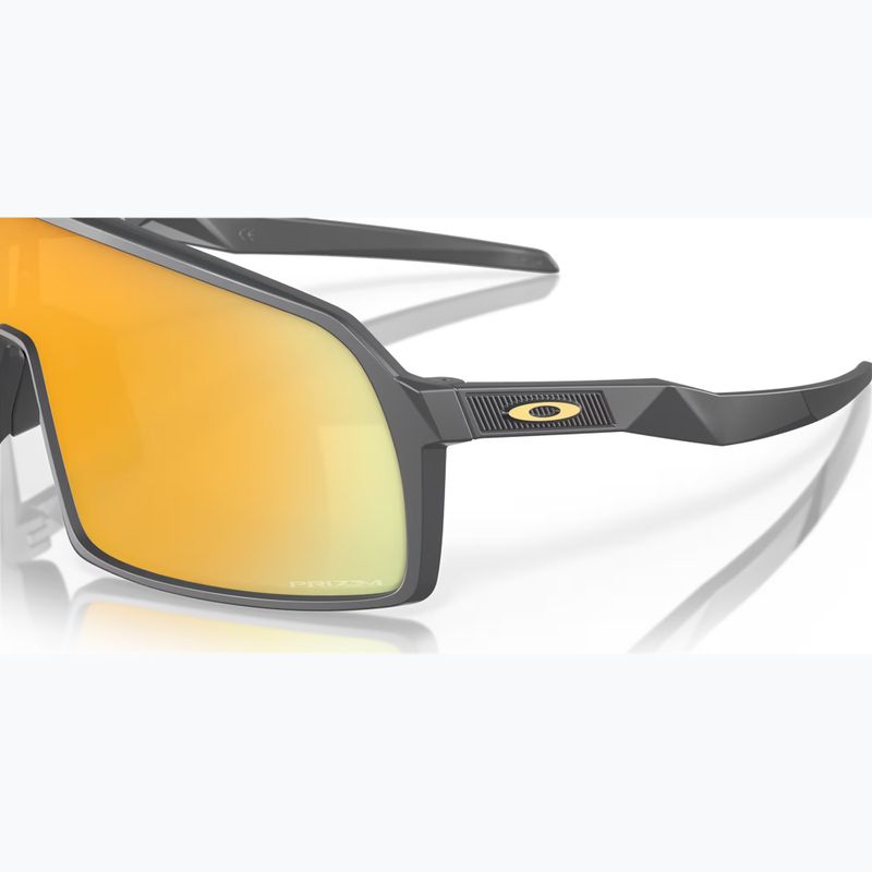 Oakley Sutro S matte carbon/prizm 24k sunglasses 6