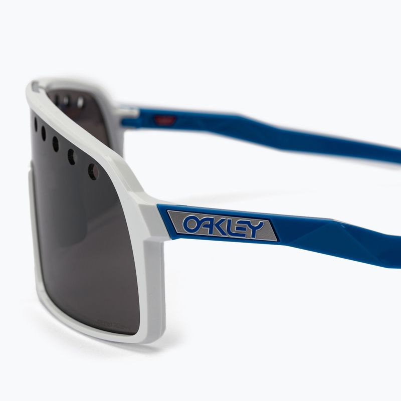 Oakley Sutro polished white/prizm black cycling glasses 0OO9406 4