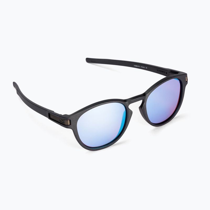 Oakley Latch steel/prizm snow sapphire sunglasses 0OO9265