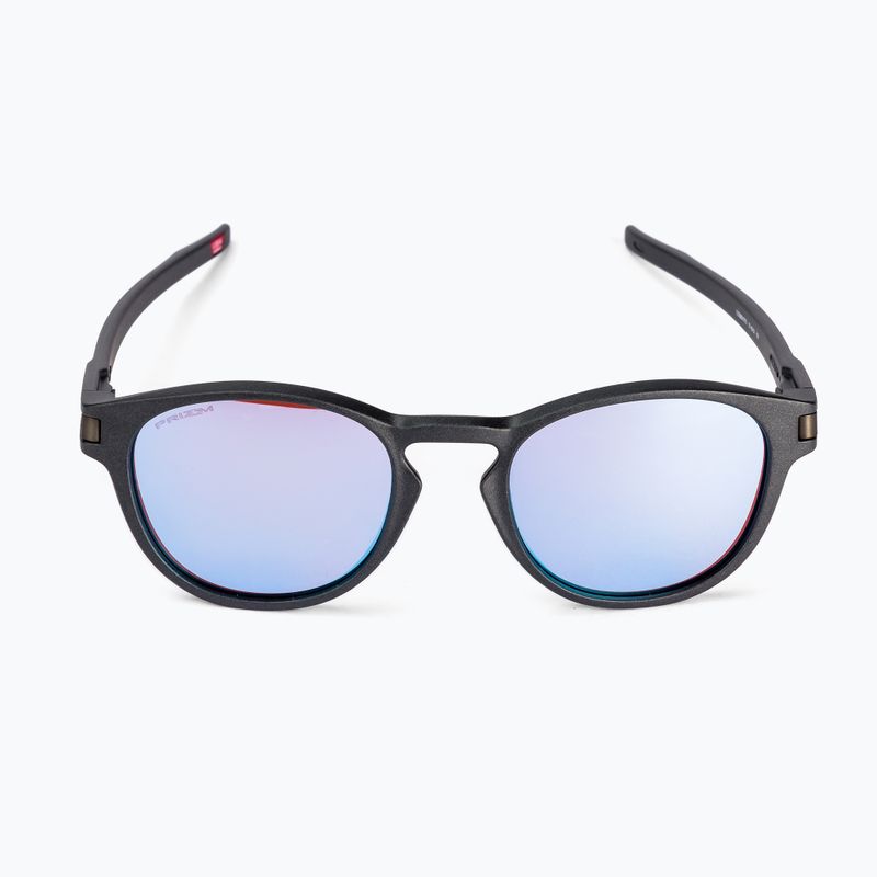 Oakley Latch steel/prizm snow sapphire sunglasses 0OO9265 3