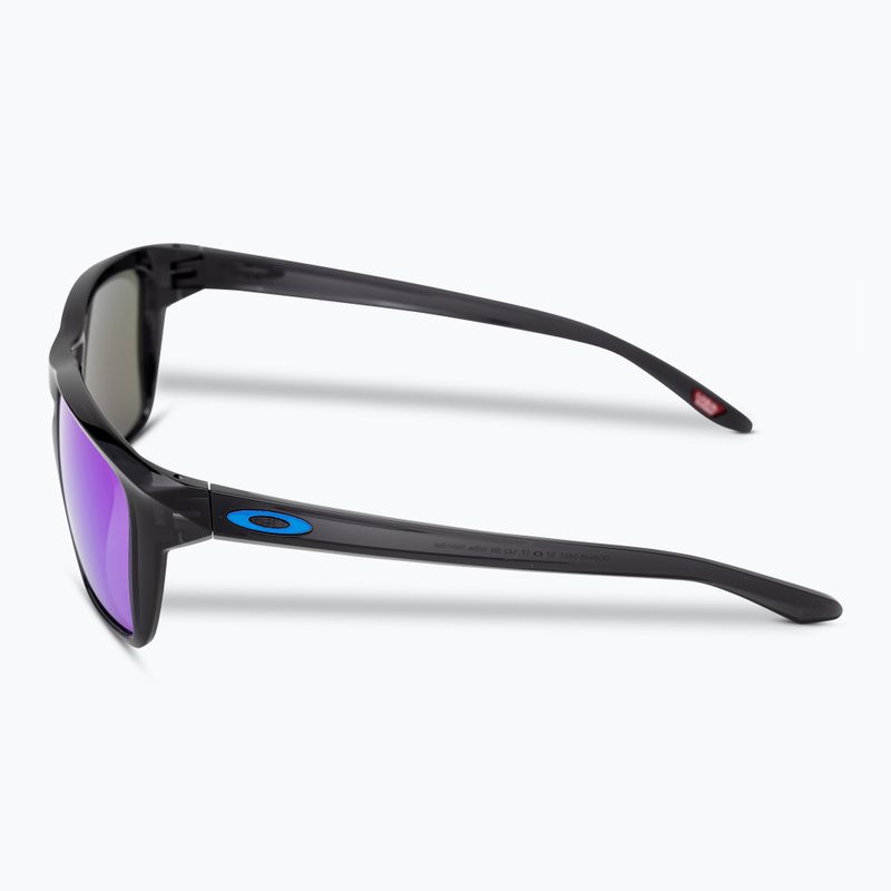 Oakley Sylas black ink/sapphire iridium sunglasses 4