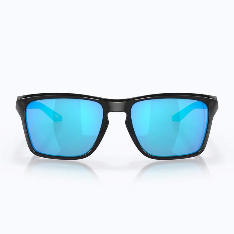 Oakley Sylas black ink/sapphire iridium sunglasses 6