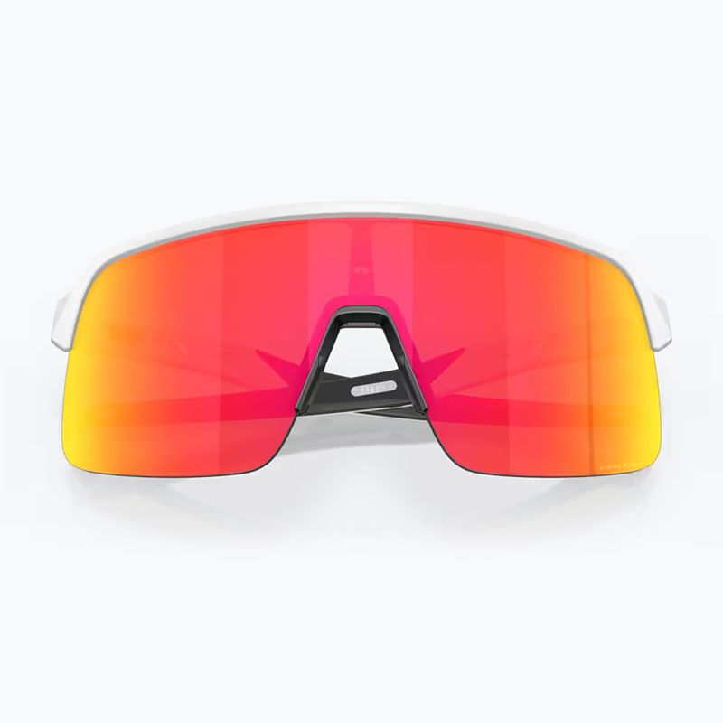 Oakley Sutro Lite matte white/prizm ruby sunglasses 5