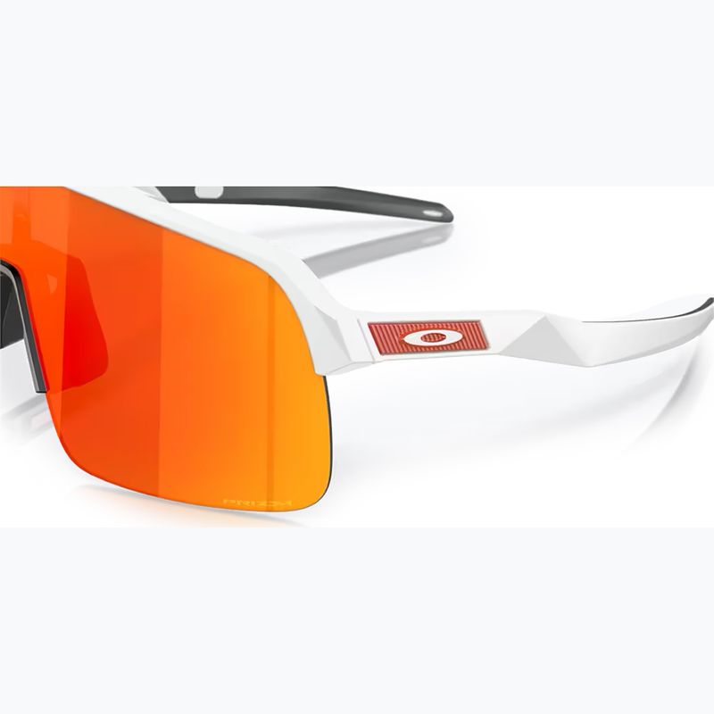 Oakley Sutro Lite matte white/prizm ruby sunglasses 6
