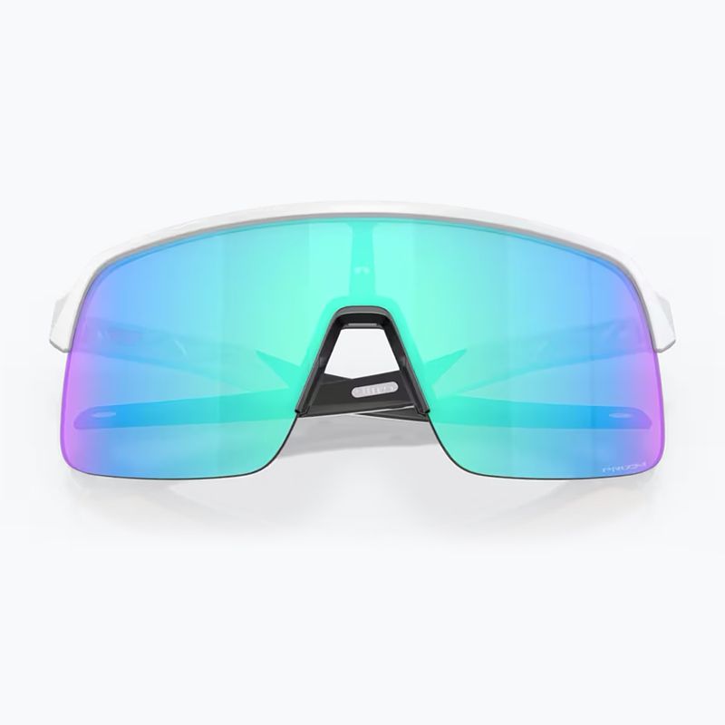 Oakley Sutro Lite matte white/prizm sapphire sunglasses 5