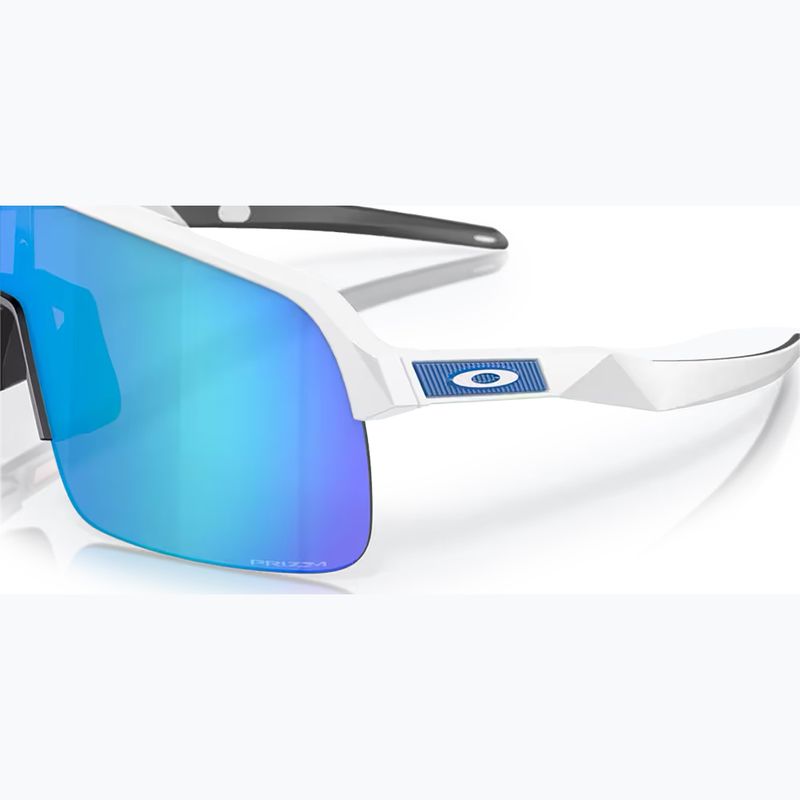 Oakley Sutro Lite matte white/prizm sapphire sunglasses 6