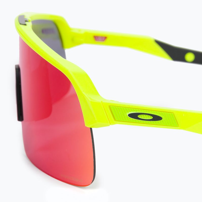 Oakley Sutro Lite matte tennis ball yellow/prizm road cycling glasses 0OO9463 4