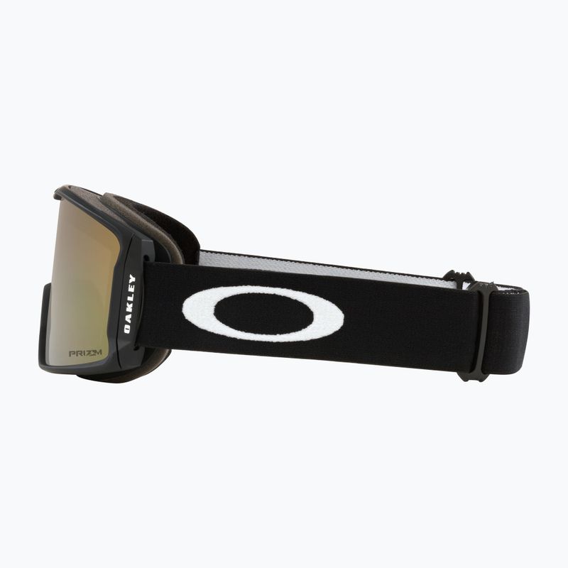 Oakley Line Miner matte black/prizm sage gold ski goggles 5