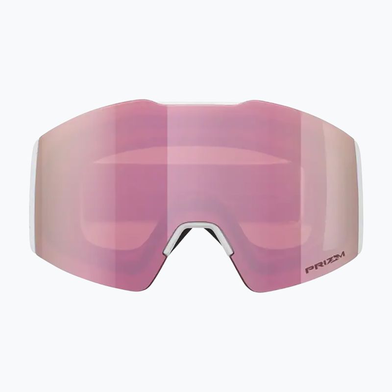 Oakley Fall Line matte white/prizm rose gold ski goggles 6
