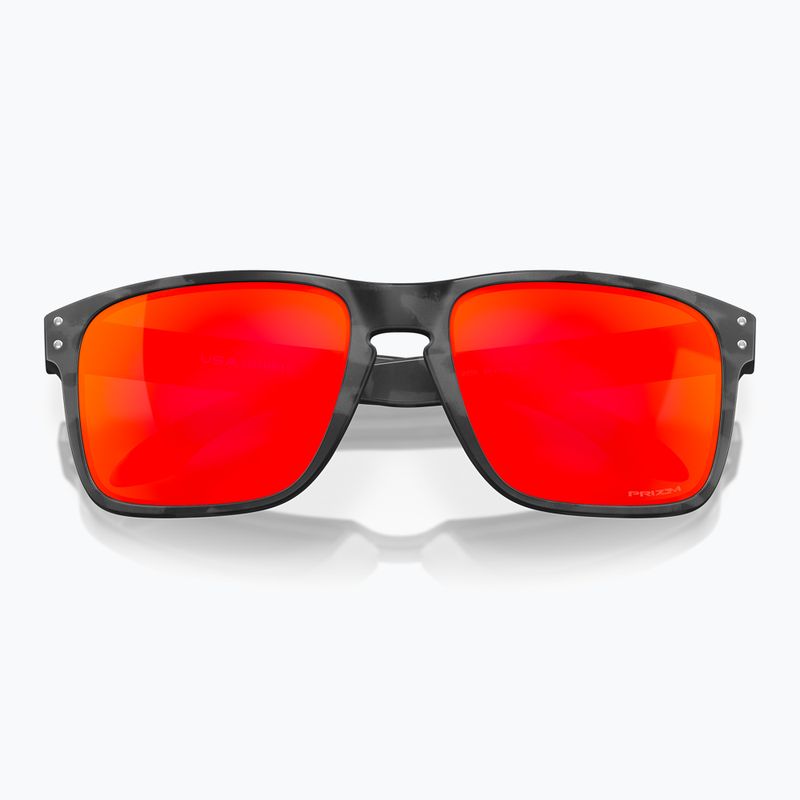 Oakley Holbrook XL matte black camo/prizm ruby sunglasses 2