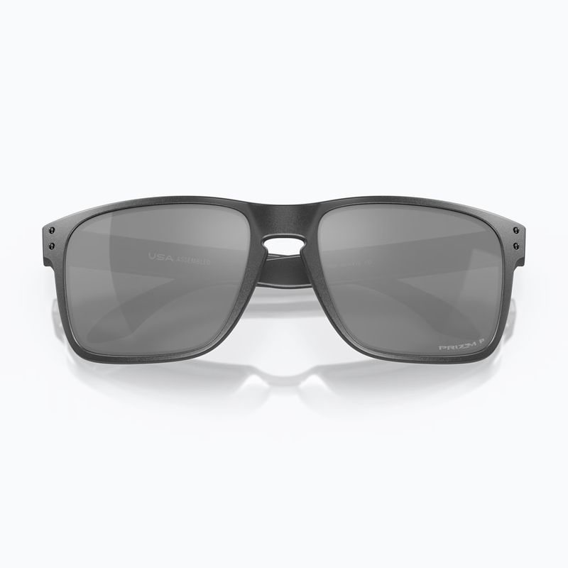 Oakley Holbrook XL steel/prizm black polarized sunglasses 5
