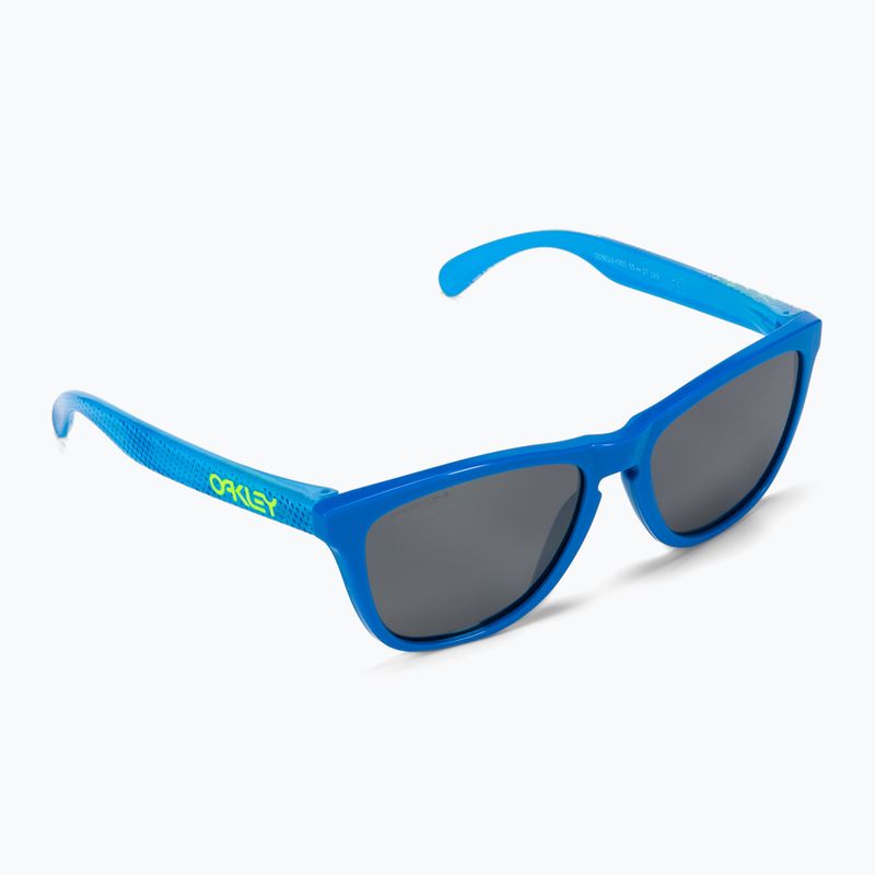 Oakley Frogskins high resolution polished sapphire/prizm black sunglasses 0OO9013