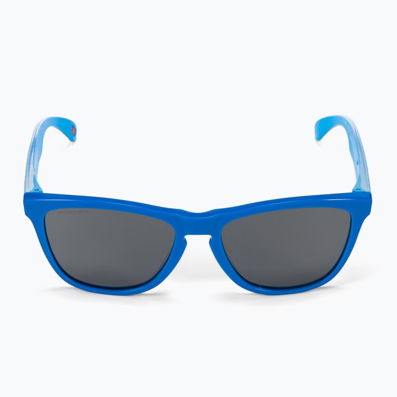 Oakley Frogskins high resolution polished sapphire/prizm black sunglasses 0OO9013 3