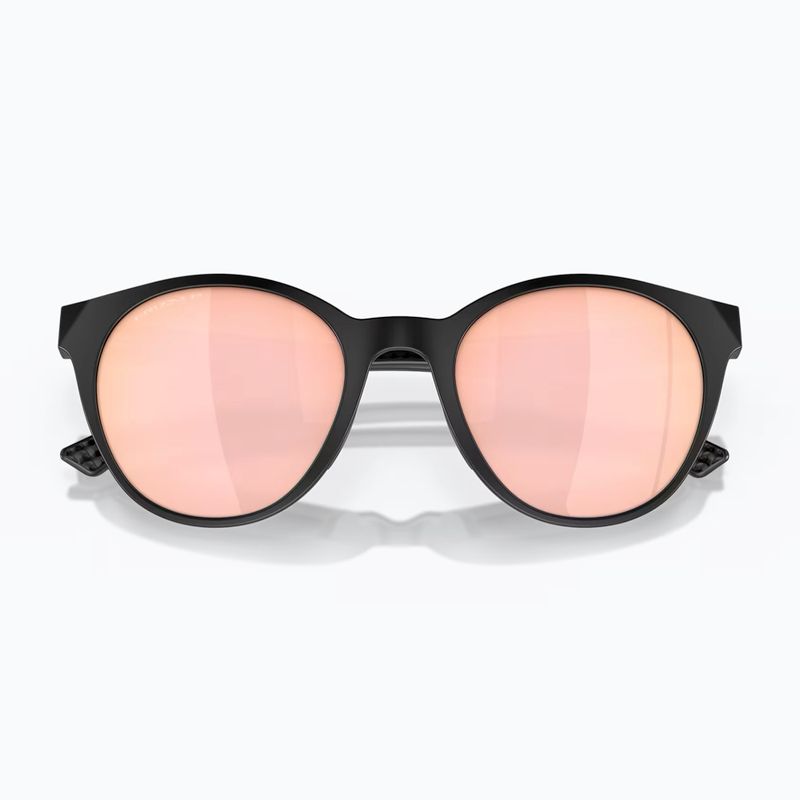Oakley Spindrift matte black/prizm rose gold polarized sunglasses 5