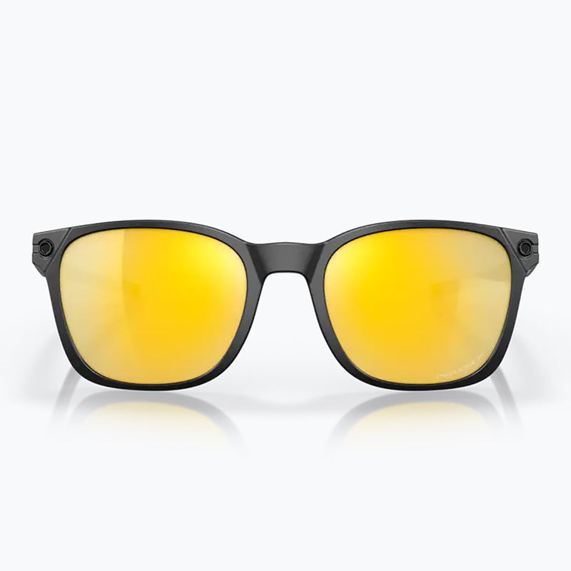 Oakley Ojector matte black/prizm 24k polarized sunglasses 7