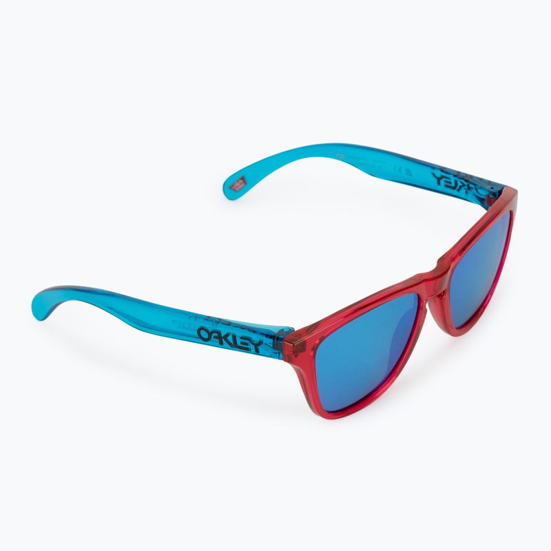 Oakley Frogskins XXS acid pink/prizm sapphire children's sunglasses