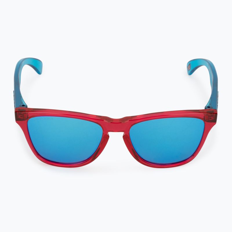 Oakley Frogskins XXS acid pink/prizm sapphire children's sunglasses 3