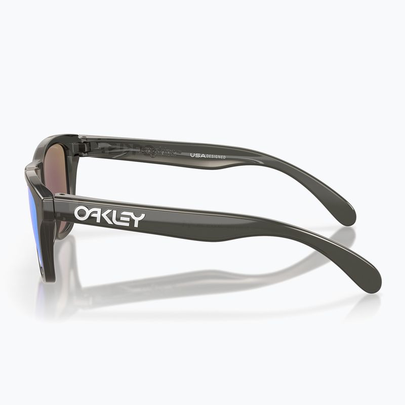 Oakley Frogskins XXS grey smoke/prism sapphire children's sunglasses 3