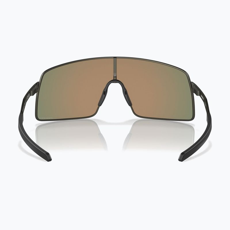 Oakley Sutro Ti satin carbon/prizm ruby sunglasses 4