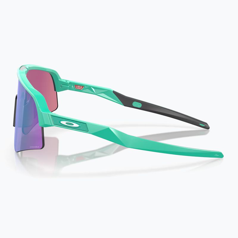 Oakley Sutro Lite Sweep matte celeste/prizm road jade sunglasses 3