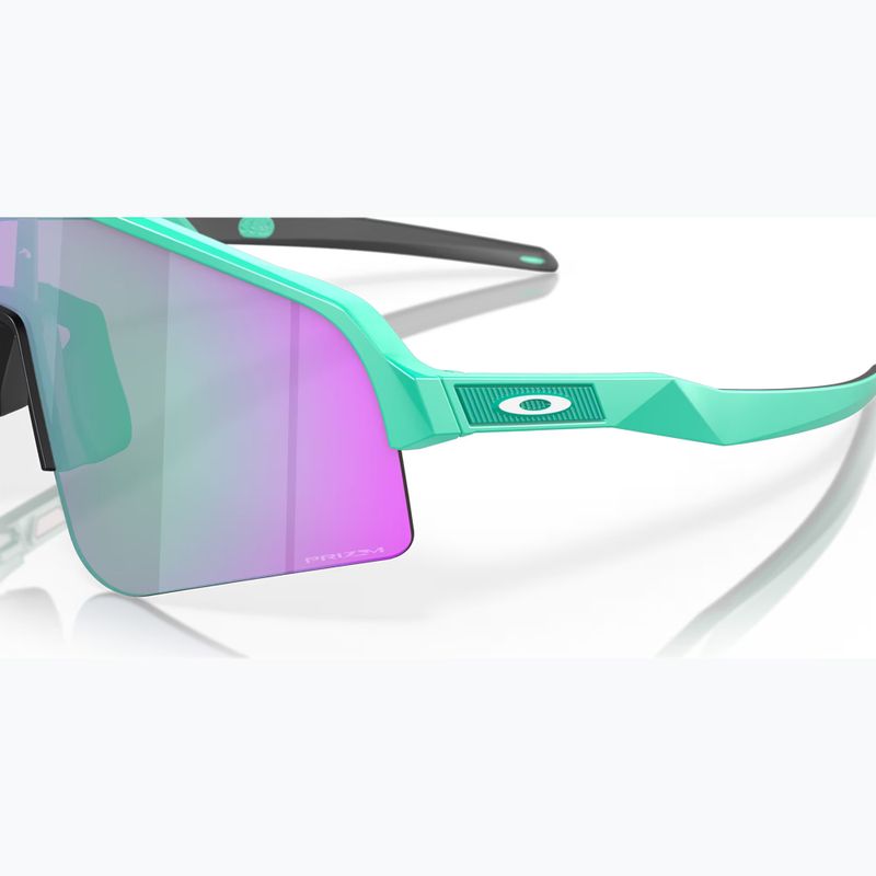 Oakley Sutro Lite Sweep matte celeste/prizm road jade sunglasses 6