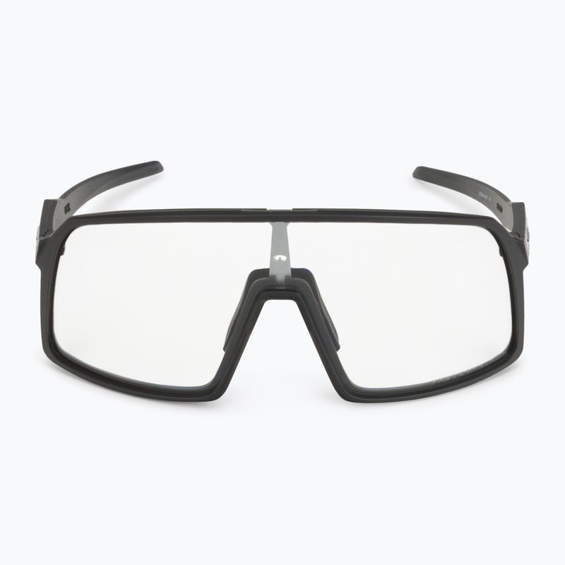 Oakley Sutro matte carbon/clear to black photochromic cycling glasses 0OO9406 3