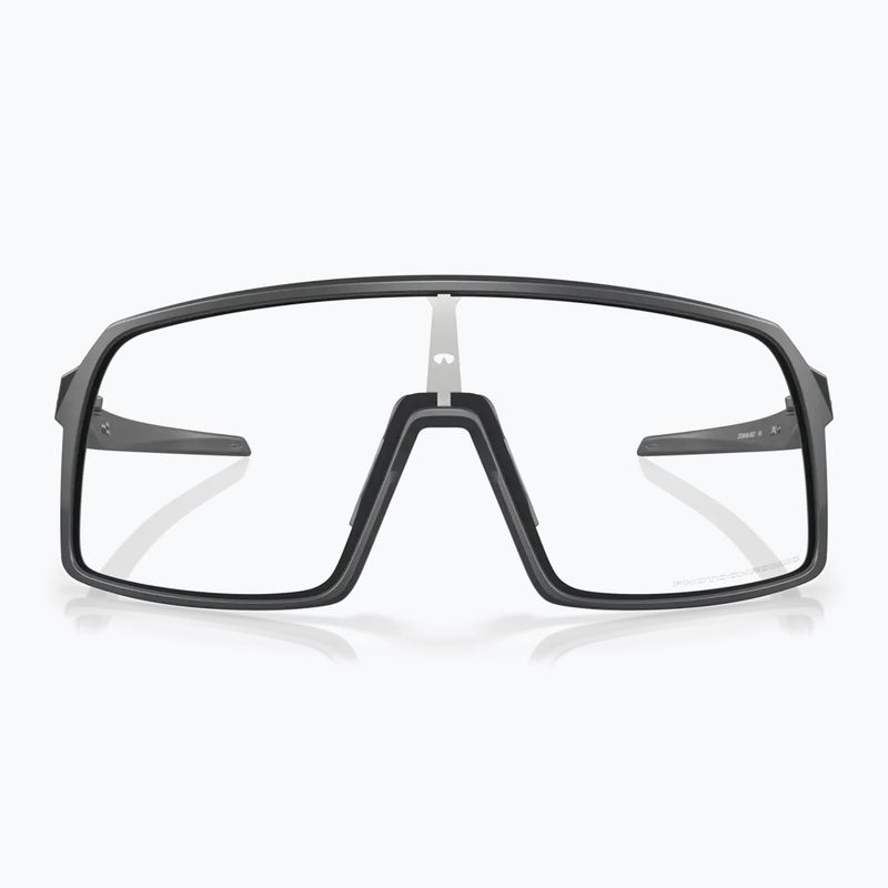 Oakley Sutro matte carbon/clear to black photochromic cycling glasses 0OO9406 7