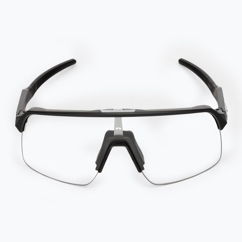 Oakley Sutro Lite matte carbon/clear photochromic cycling glasses 0OO9463 3