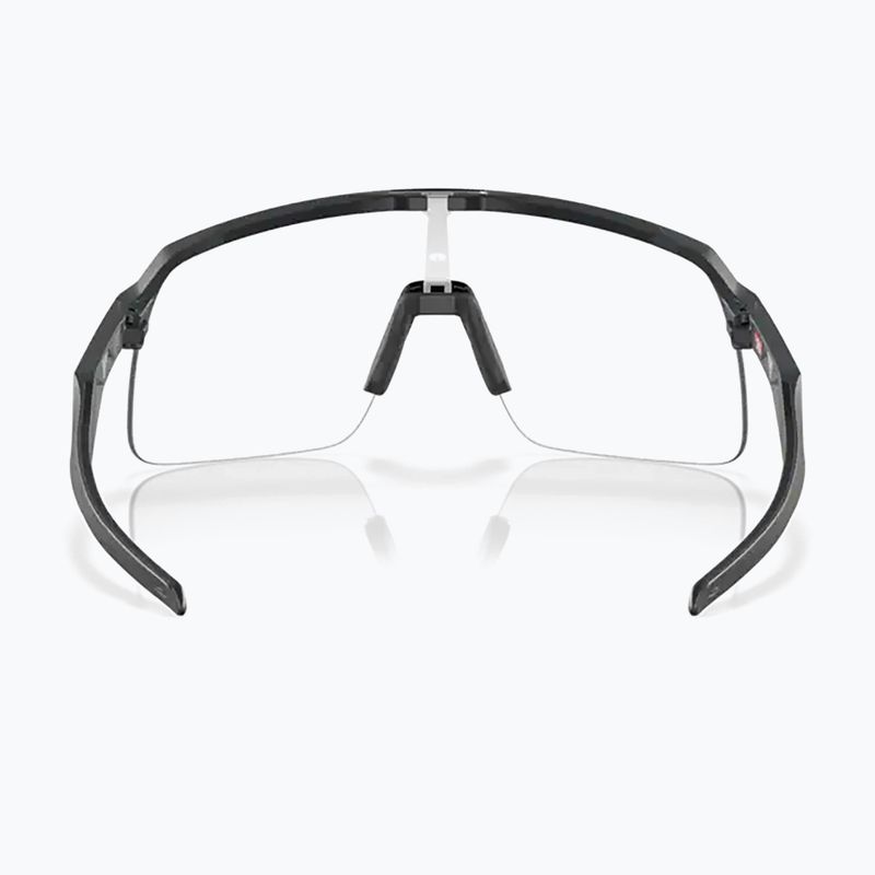 Oakley Sutro Lite matte carbon/clear photochromic cycling glasses 0OO9463 8
