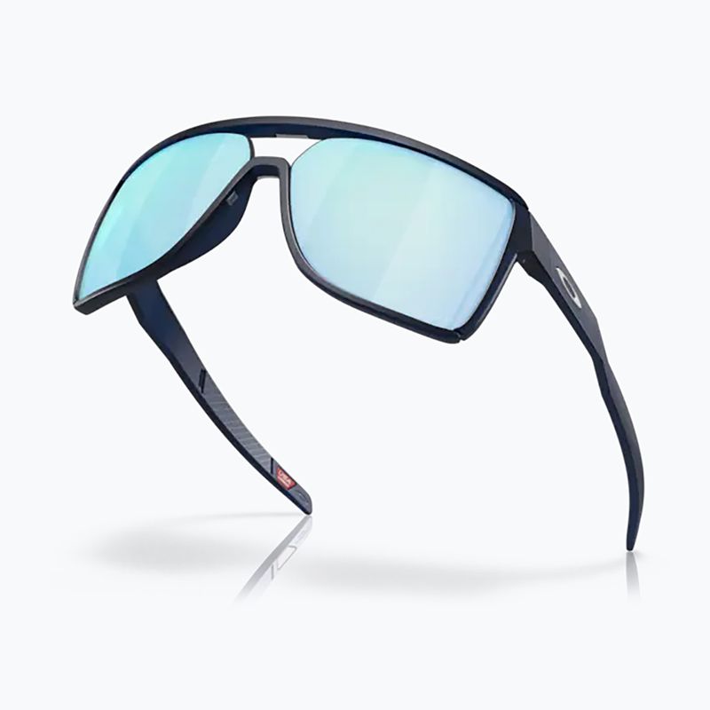 Oakley Castel matte black ink/prizm black polarized hiking glasses 9