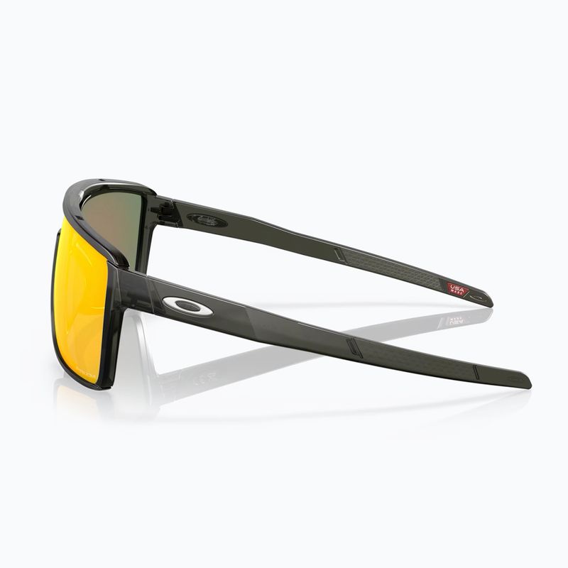 Oakley Castel matte grey smoke/prizm ruby sunglasses 3