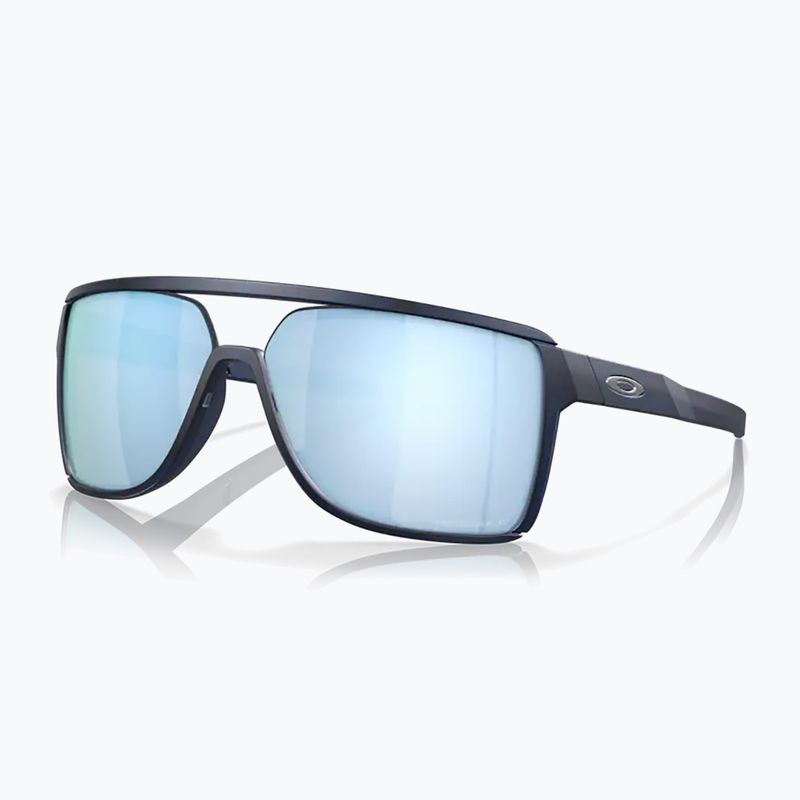 Oakley Castel matte trans blue/prizm deep water polarized hiking glasses 6