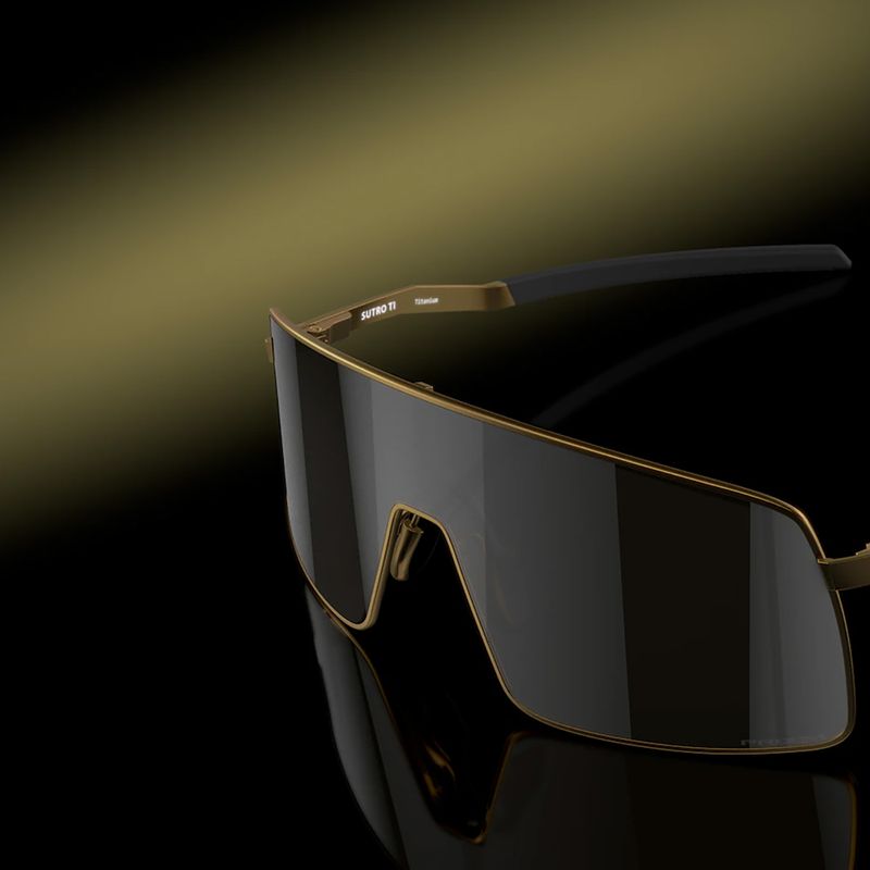 Oakley Sutro Ti matte gold/prizm black sunglasses 9