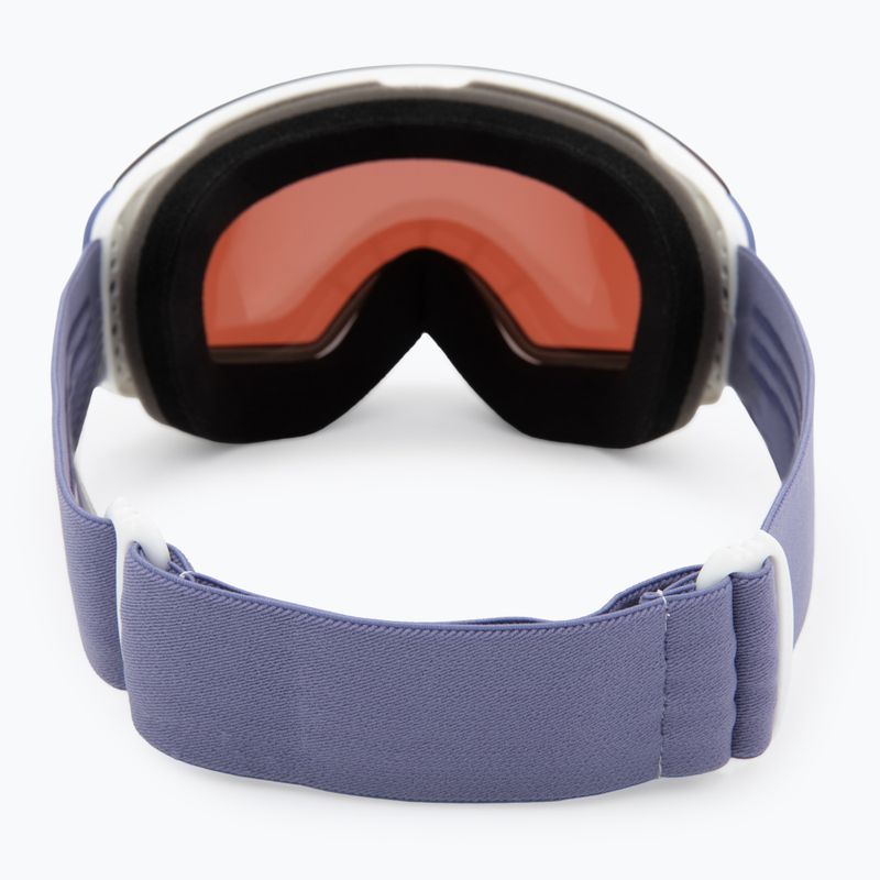 Oakley Flight Deck M matte lilac/prizm sapphire iridium ski goggles 3