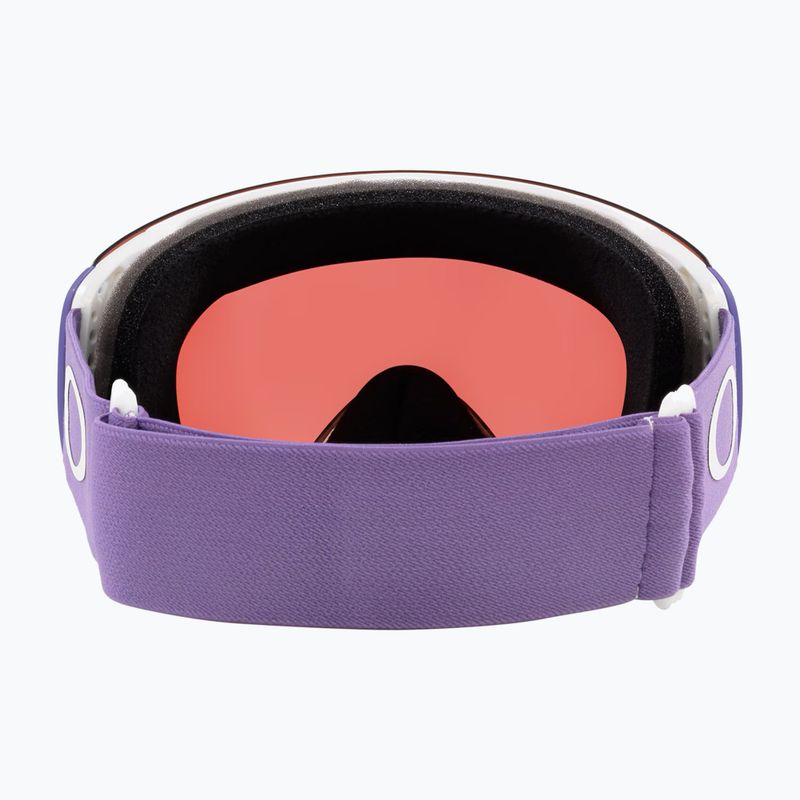 Oakley Flight Deck M matte lilac/prizm sapphire iridium ski goggles 3