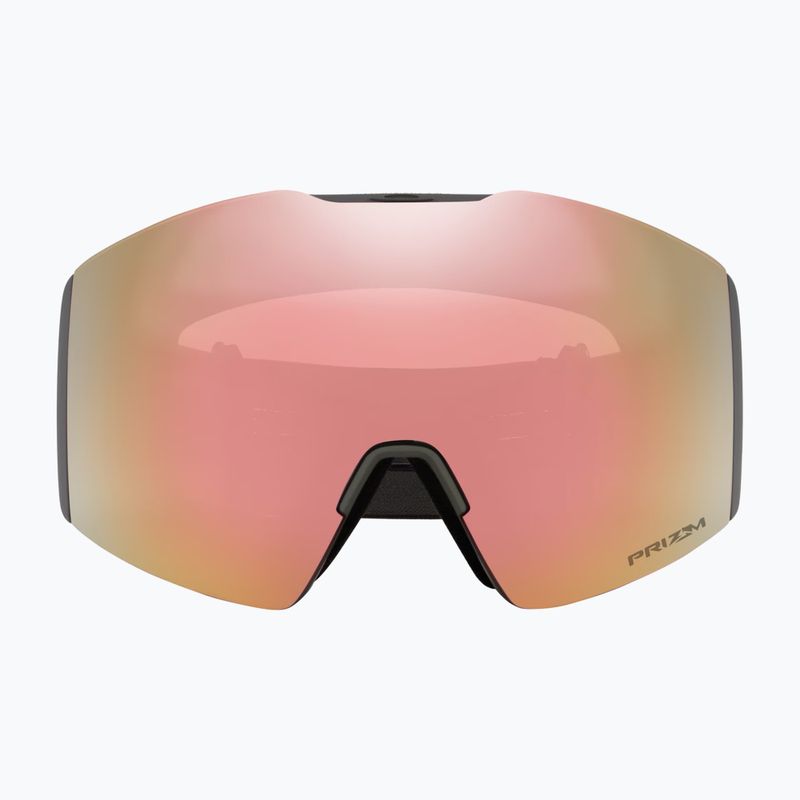 Oakley Fall Line L matte forged iron/prizm rose gold iridium ski goggles 2