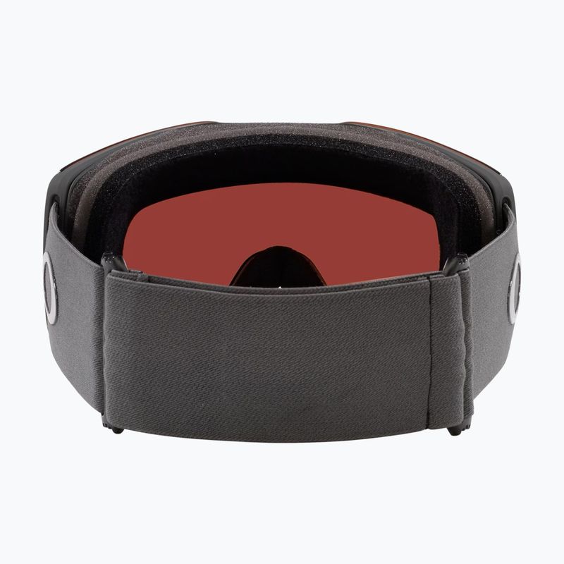 Oakley Fall Line L matte forged iron/prizm rose gold iridium ski goggles 3