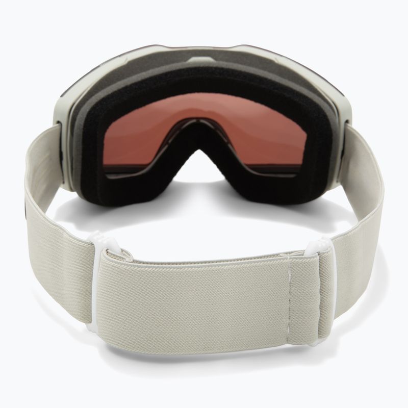 Oakley Fall Line M matte cool grey/prizm rose gold iridium ski goggles 3