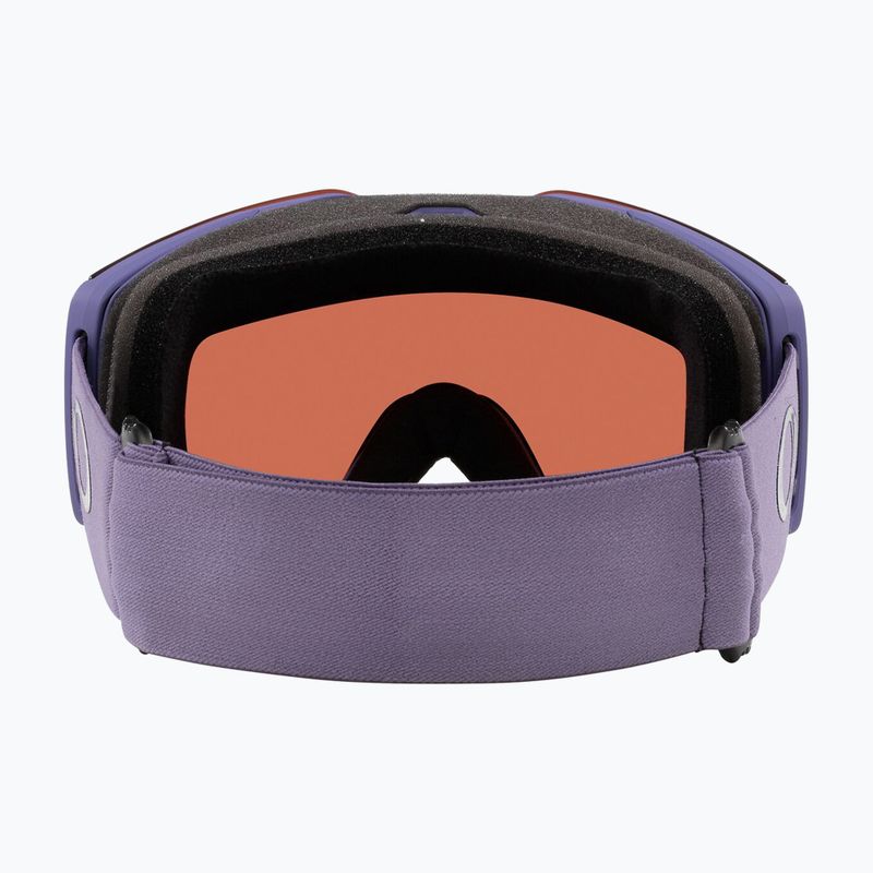 Oakley Fall Line matte lilac/prizm sapphire iridium ski goggles 4