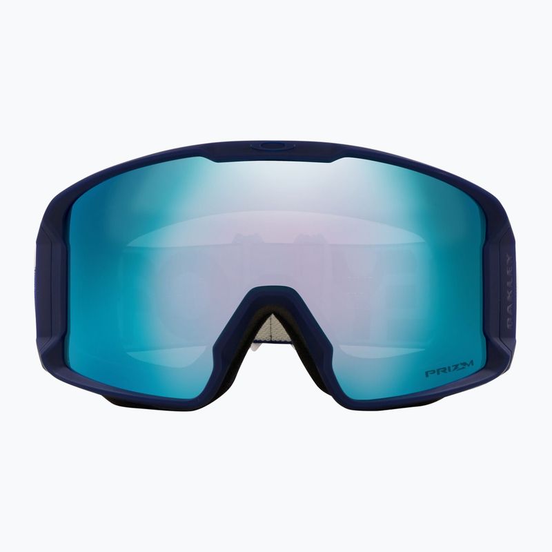 Oakley Line Miner matte b1b navy/prizm sapphire iridium ski goggles 2