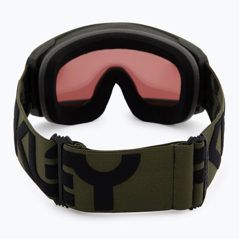 Oakley Line Miner L matte b1b dark brush/prizm sage gold iridium ski goggles 3