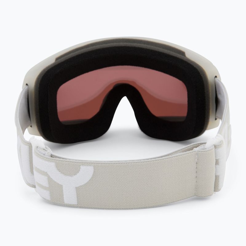 Oakley Line Miner M matte b1b cool grey/prizm rose gold iridium ski goggles 3