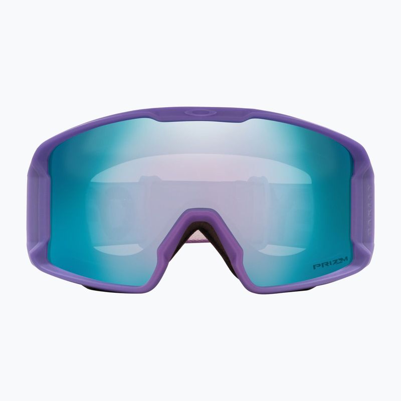 Oakley Line Miner matte b1b lilac/prizm sapphire iridium ski goggles 2