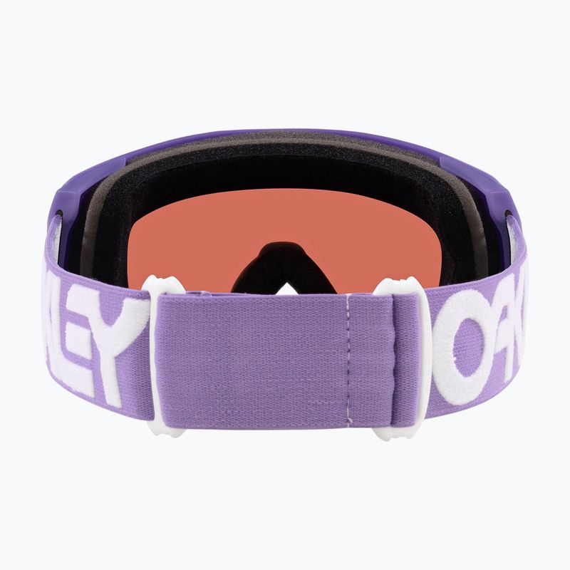 Oakley Line Miner matte b1b lilac/prizm sapphire iridium ski goggles 4