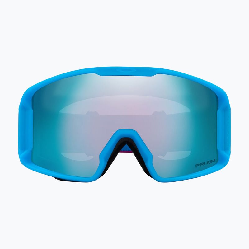 Oakley Line Miner b1b purple/prizm sapphire iridium ski goggles 2