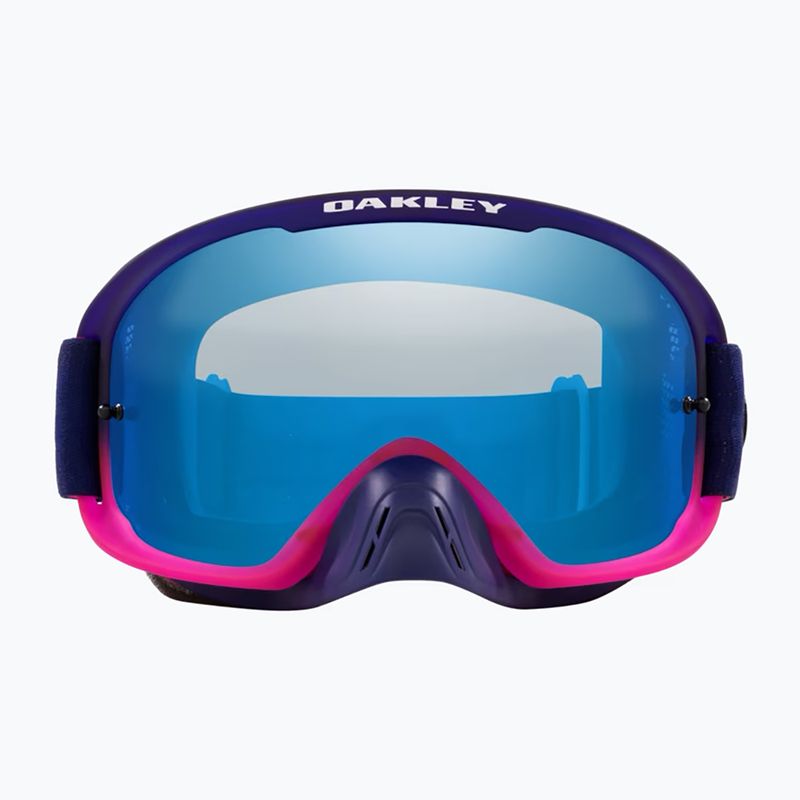 Oakley O Frame 2.0 Pro MTB cycling goggles tld navy stripes/black ice iridium 6