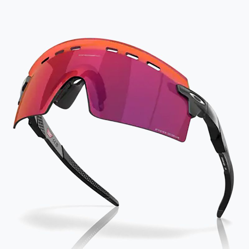Oakley Encoder Strike Vented matte black/prizm road cycling glasses 0OO9235 8