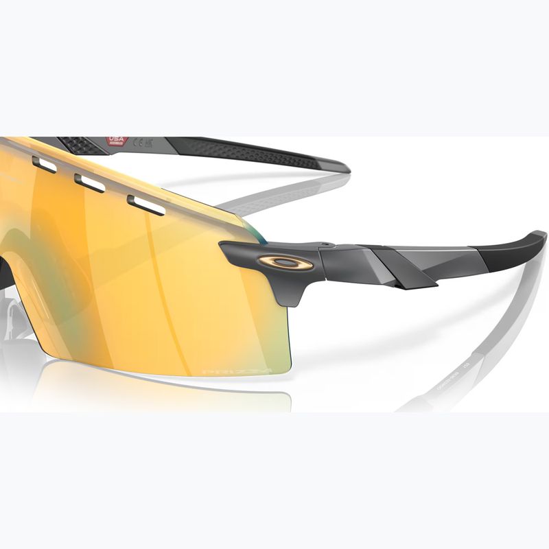 Oakley Encoder Strike Vented matte carbon/prizm 24k sunglasses 6