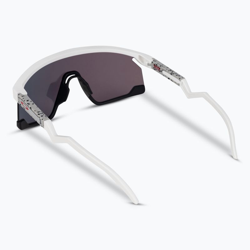 Oakley Bxtr matte white/prizm road sunglasses 2